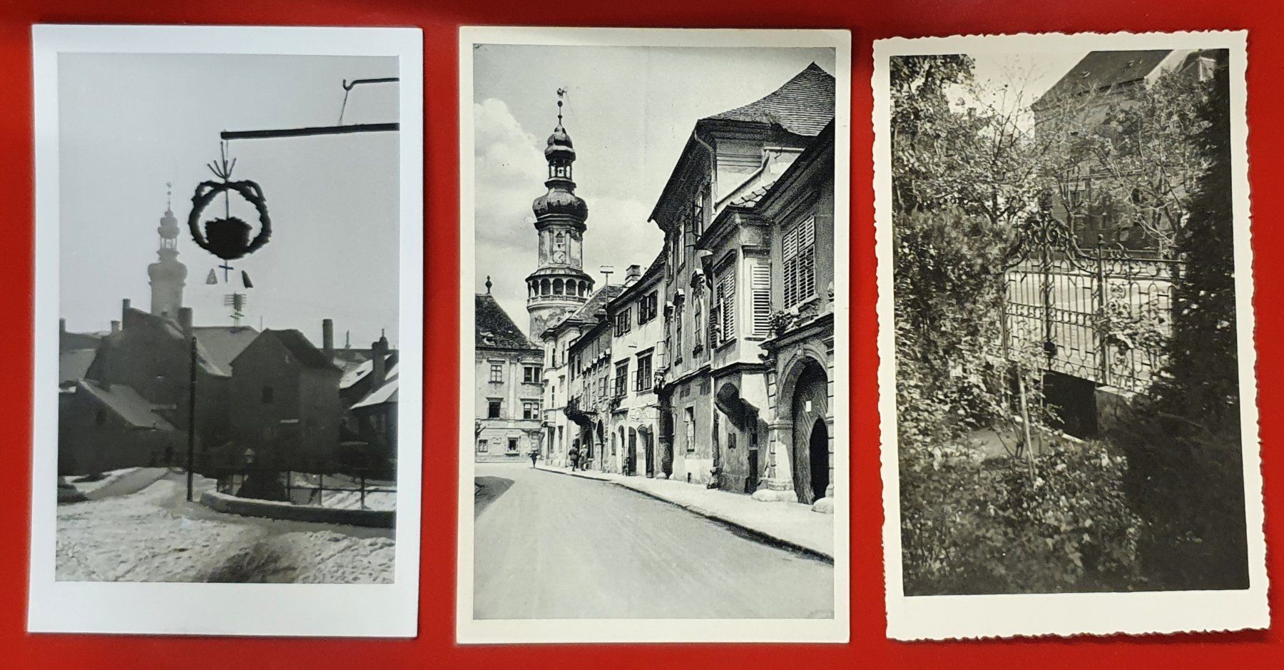 Cartoline postali: 9 Ansichtskarten Ungarn 1913 - 1939 - Sopron – Usato da Kreuzlingen venduto da Rschweiz1 2