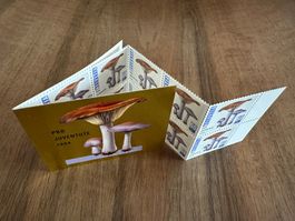 1994, Pro Juventute, Markenheft, Pilz/gold **
