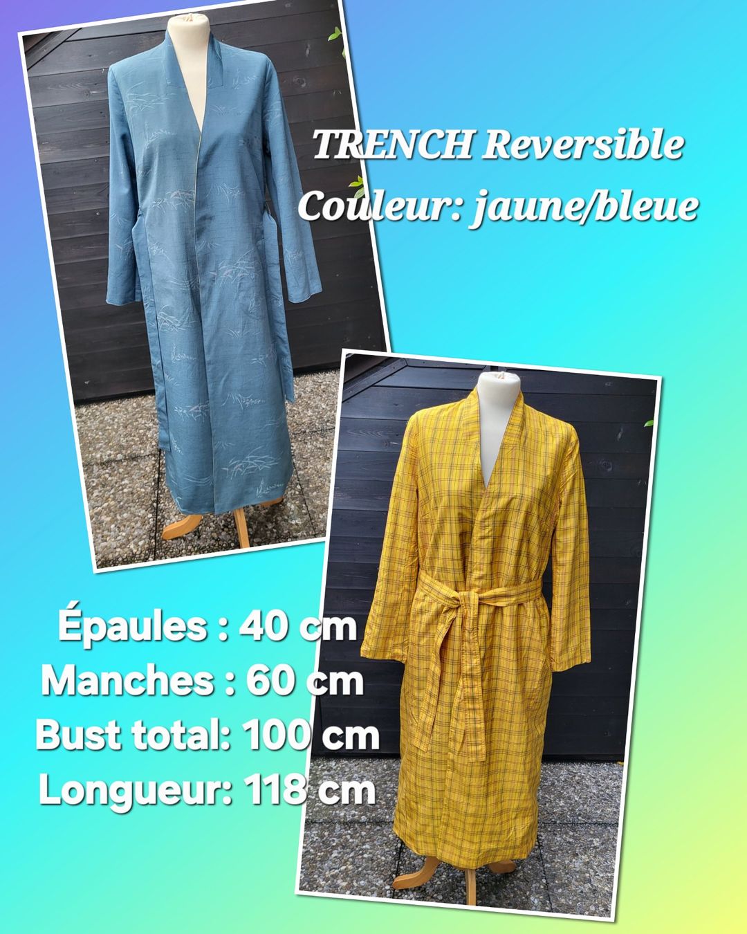 Cappotti: Trenchcoat 100% soie – Nuovo (secondo la descrizione) da Fribourg venduto da VictoriaShop7 8