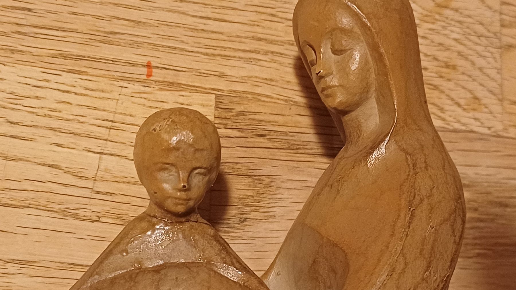 Figurines: Schöne Mariafigur mit Jesus Joseph – D'occasion à Flawil par Naphtali 3