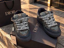 Dior B33 blue denim size 40 25,5cm