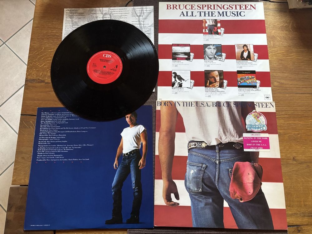 Bruce Springsteen - Born in the U.S.A. - Vinyl 1984 (Gebraucht) in ...