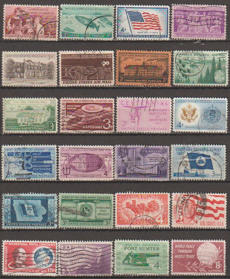 Alle Briefmarken: USA Collection – Gebraucht aus Crans-Montana von kira56 2