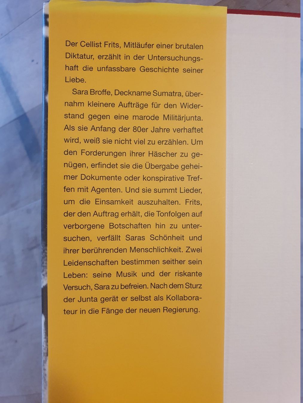 Bücher: Sara Tanzt Erwin Koch Nagel & Kimche – Gebraucht aus Zürich von loosebone 1