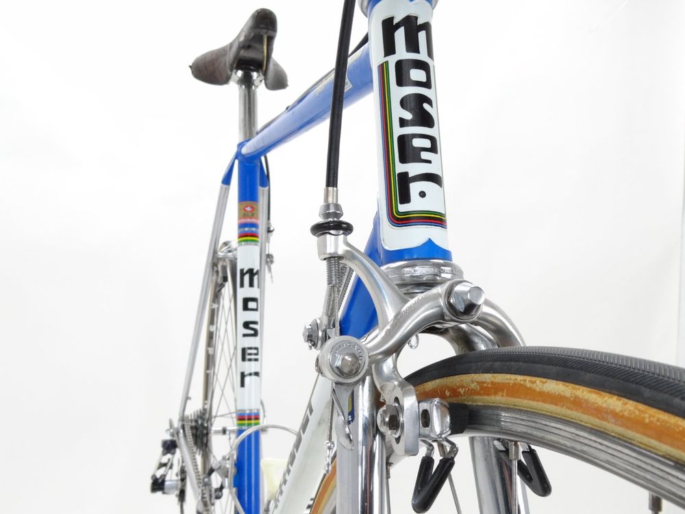 Vélo Ancien F. Moser Leader Campagnolo Chorus - Cadre 57 Cm, 20 Vitesses, Vintage Italie