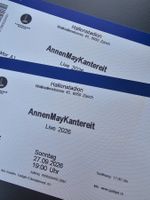 2x Top Tickets: AnnenMayKantereit, Zürich, 27.09.2026