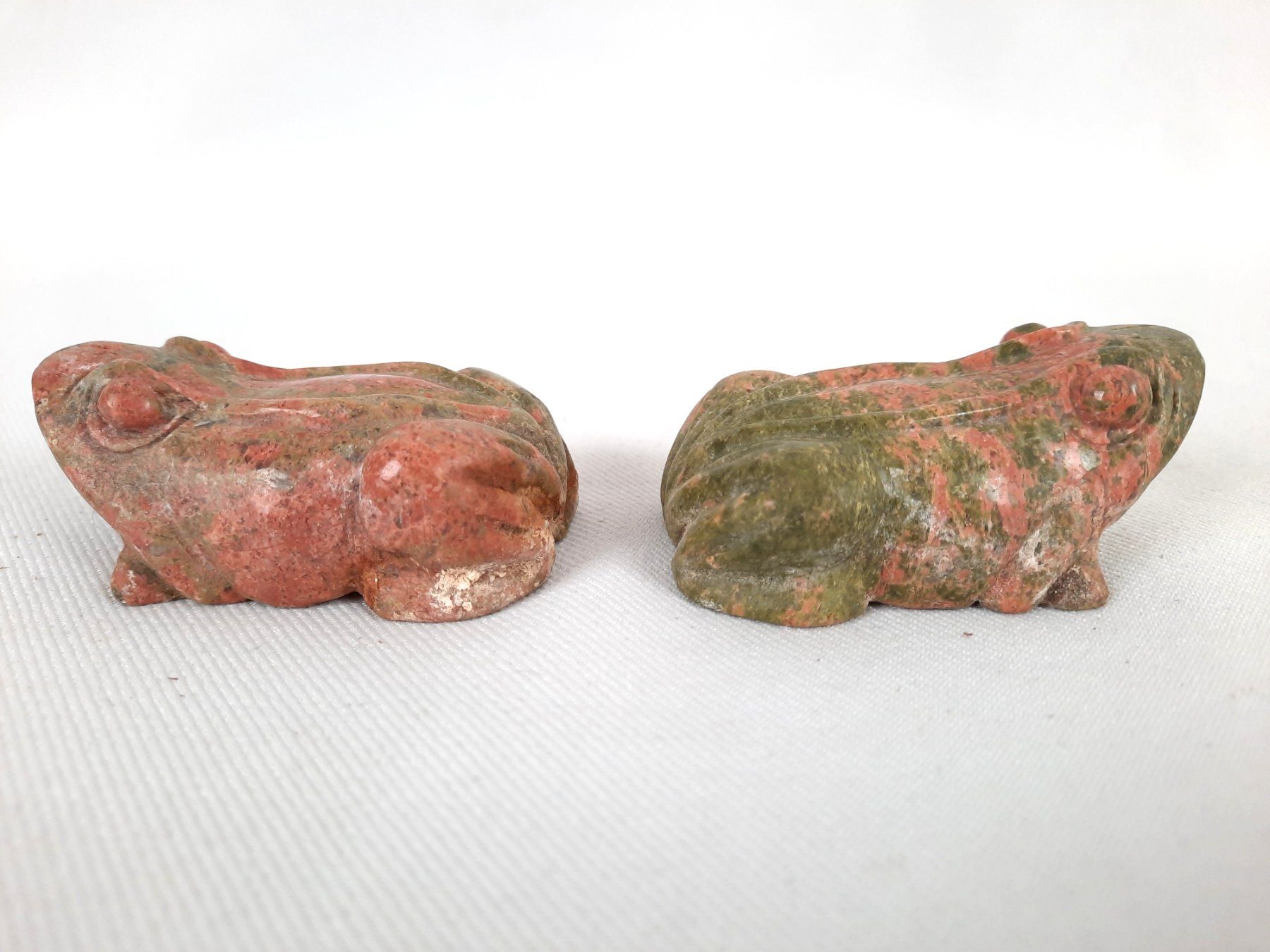 Minerali & Pietre curative: Unakit Frösche – Usato da Beinwil am See venduto da Restwert_Beinwil 2