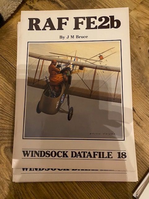 BUCH ENG RAF FE2B WWI WINDSOCK DATAFILE 18 | Kaufen Auf Ricardo