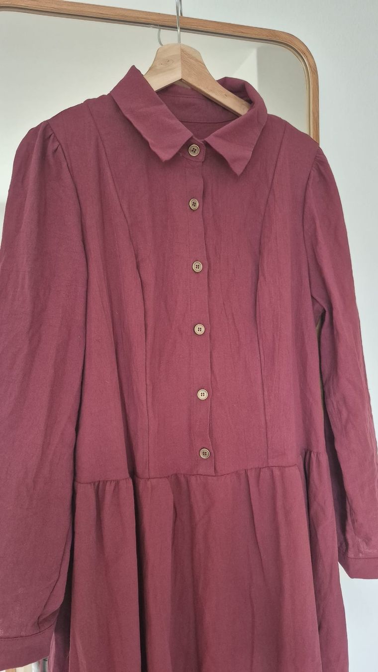 Vestiti: Rotes Kleid mit Knöpfen, Grösse M – Usato da Emmenbrücke venduto da tazuza 2