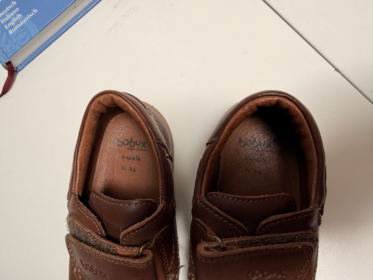 Bobux Scarpe per ragazzi: Bobux Leder-Schuhe Gr. 24 Braun  – Usato da Winterthur venduto da hera05 1