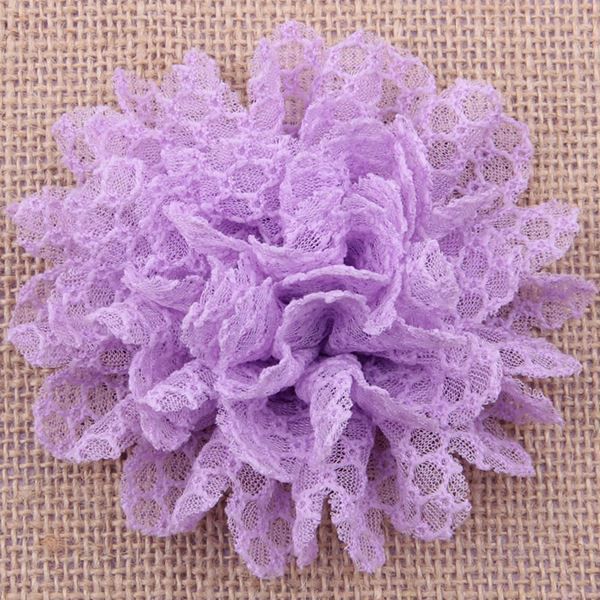 Tissus: Big FLEUR en dentelle  VIOLET 7 cm – Neuf avec emballage d'origine à St-Imier par goodber