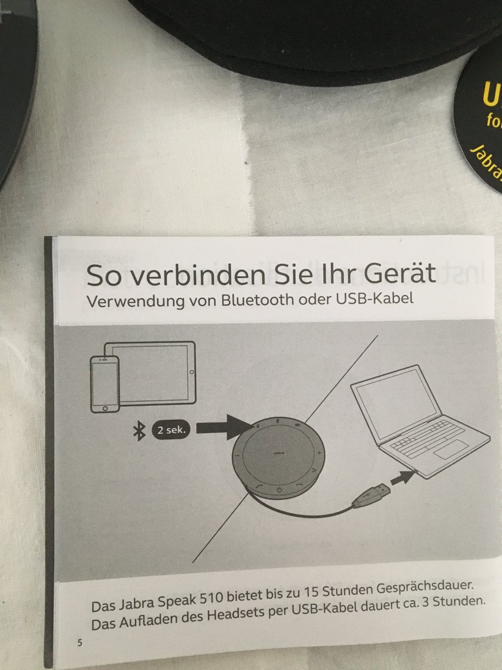 Jabra Casse acustiche: Jabra Speak 510 – Nuovo (secondo la descrizione) da Bergdietikon venduto da Werkler33 4