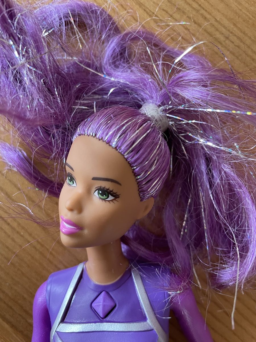 Bambole: Barbie Starlight Mattel 2015 mit Skateboard – Usato da Lyss venduto da Landleben0 2