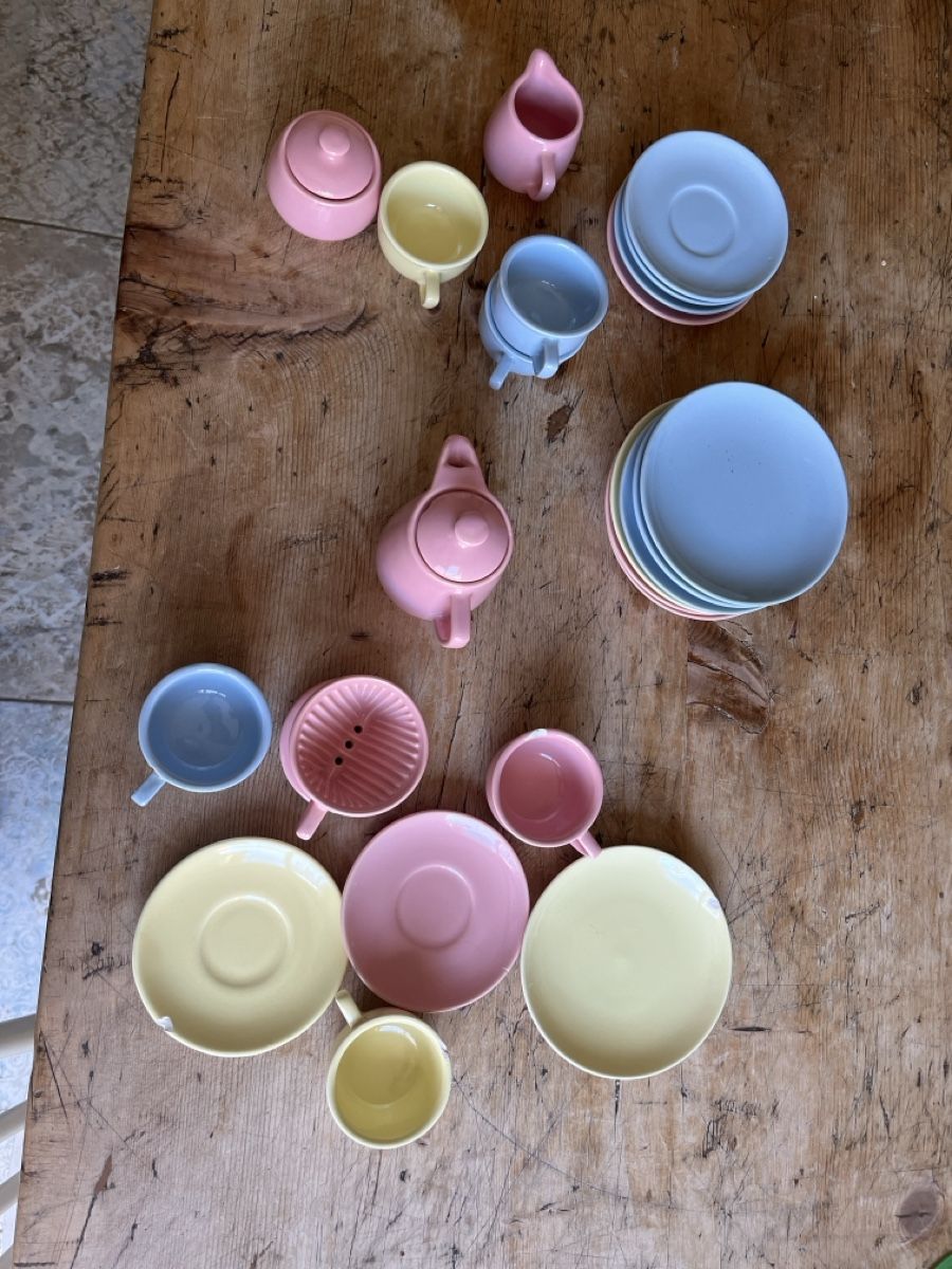 Services de table: Puppengeschirr – D'occasion à hüntwangen par Fiorenzaanna