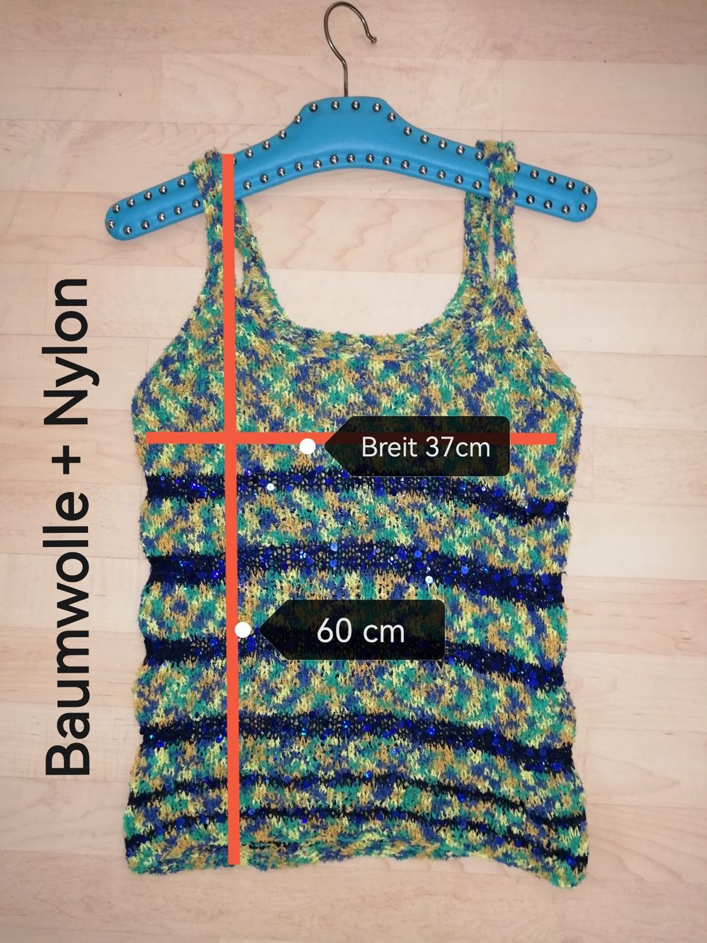 Top: Strick Tanktop Handstricken – Nuovo (secondo la descrizione) da Buchrain venduto da nat_pl5p 7