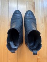 Stiefeletten Leder Schwarz Grösse 39