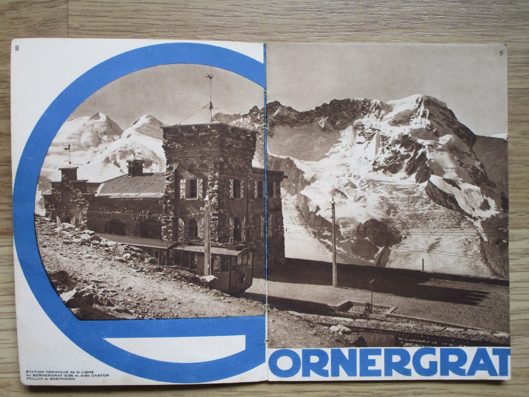 Documenti: Antiker Prospekt 1929  ZERMATT GORNERGRAT – Usato da Heimberg venduto da Lupo57 3