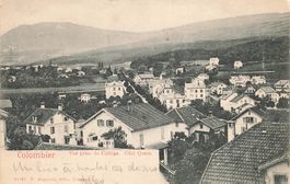 Colombier Milvignes NE Panorama vom Kollegium Westseite