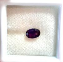 Saphir violet non traité 0.98 ct - valeur 310.- Fr.
