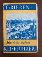 Grieben – Zürich und Umgebung 1937 – 2 Faltkarten