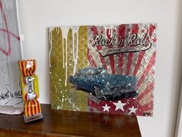 PopArt Elvis Periode Sixties Rock "n" Roll Thunderbird 60x50