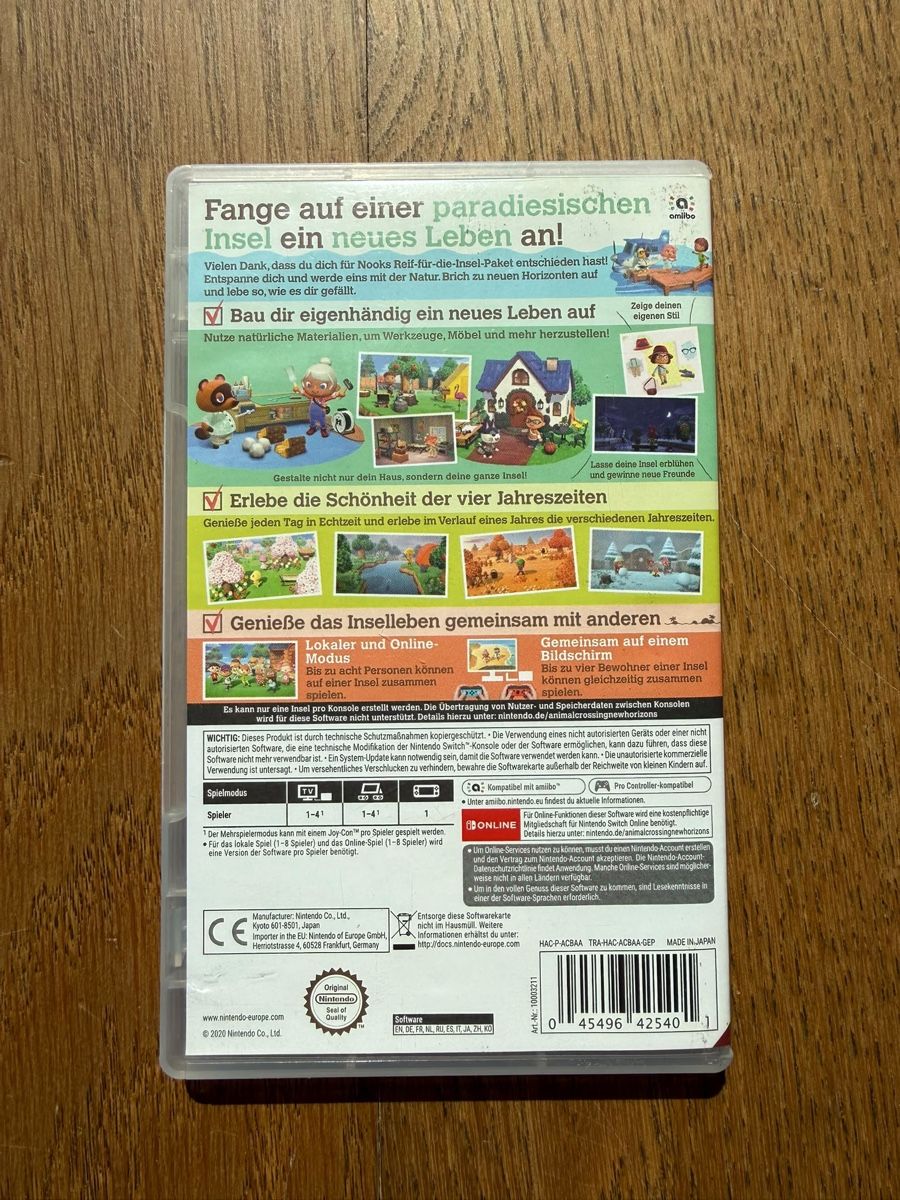 Nintendo Giochi: Animal Crossing: New Horizons / Nintendo Switch – Usato da Läufelfingen venduto da Seraphim13 1