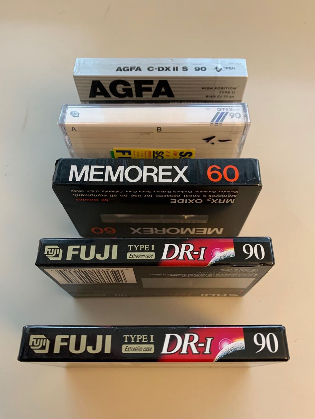Musicassette: FÜNF NEUE AUDIO KASSETTEN – Nuovo e nell'imballaggio originale da Seuzach venduto da torensu 2