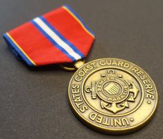 US Coast Guard Reserve Good Conduct Medal Medaille