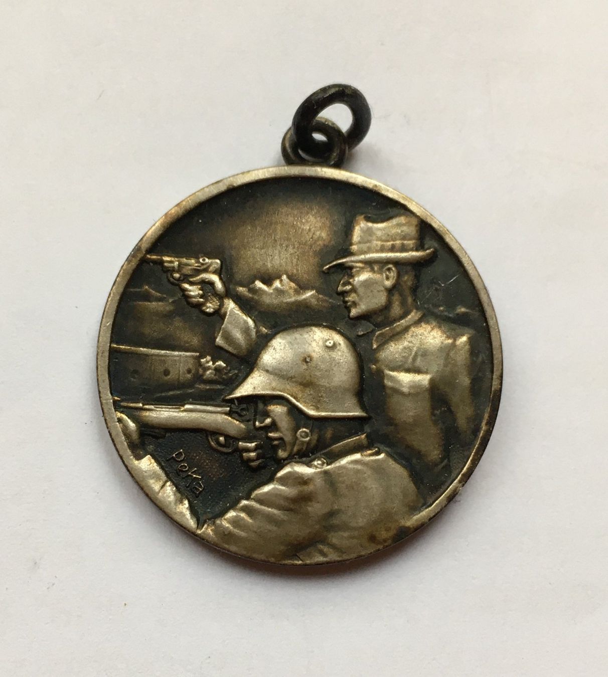 Medaillen: 1933 Schützenmedaille St. Gallen – Gebraucht aus Kirchberg SG von Helveticus00