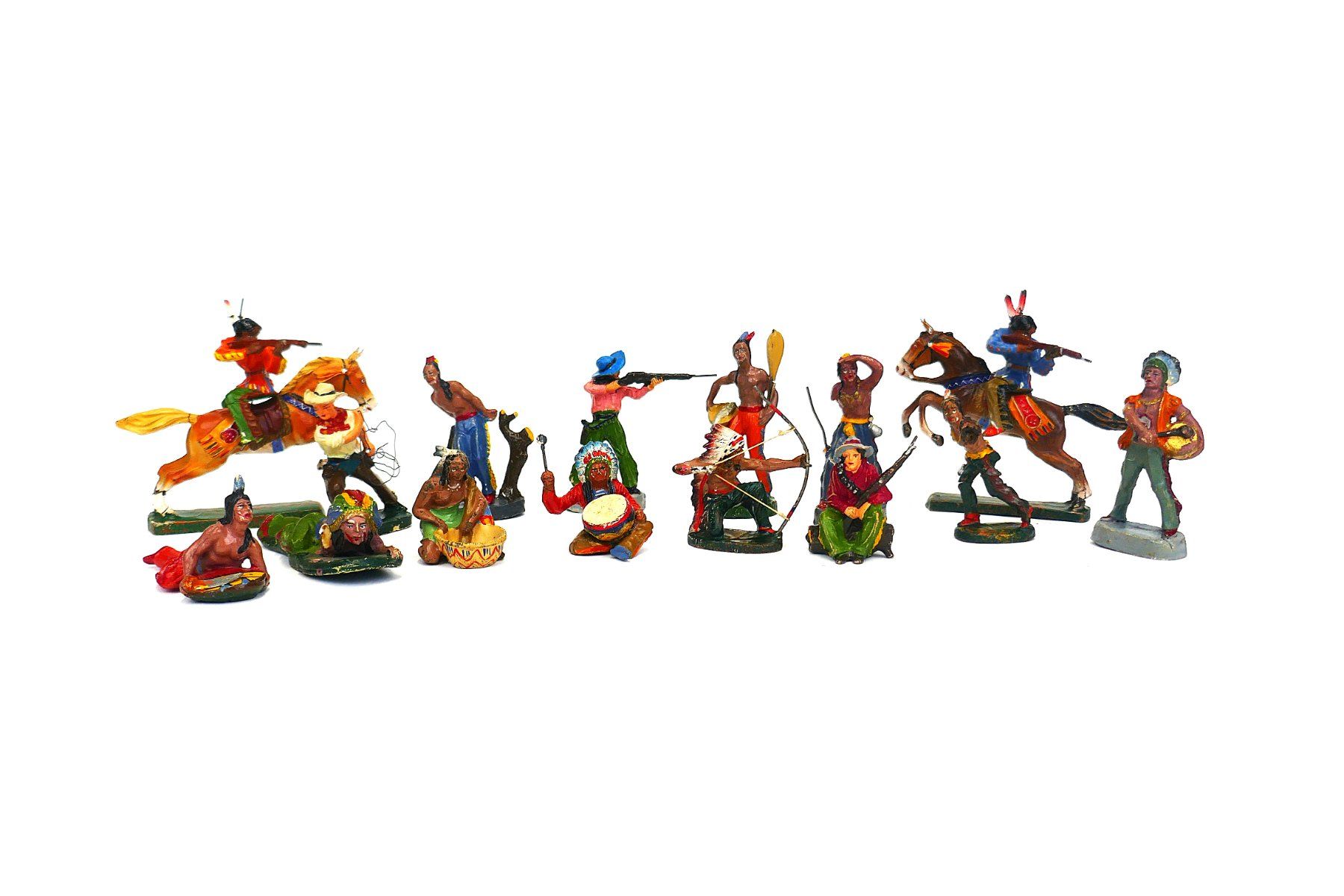 Figuren: Modell Figuren Wilder Westen – Gebraucht aus Urtenen-Schönbühl von Restwert_Schoenbuehl