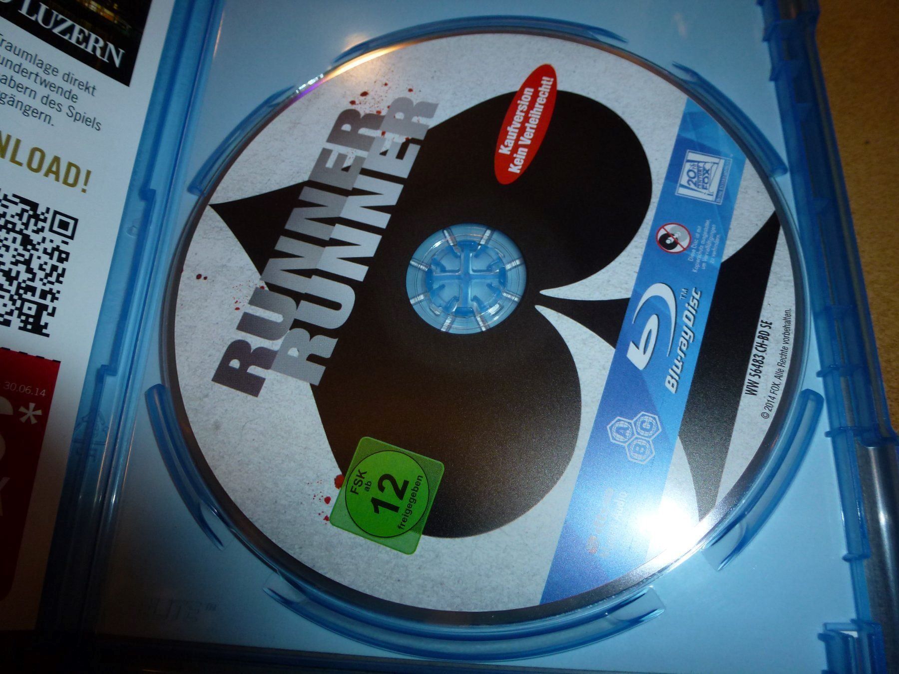 Tutti i DVDs: Runner Runner BLU-RAY – Usato da Olten venduto da Disc-Verkauf 1