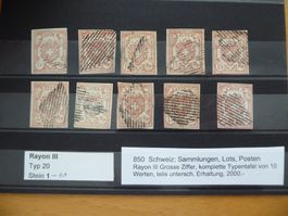 RAYON III Type 20 Stein 1-10 ansehen