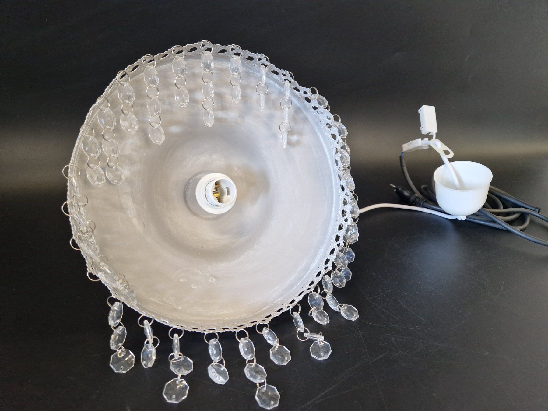 Kronleuchter & Deckenlampen: graue Deckenlampe – Gebraucht aus Muhen von Restwert_Muhen 4