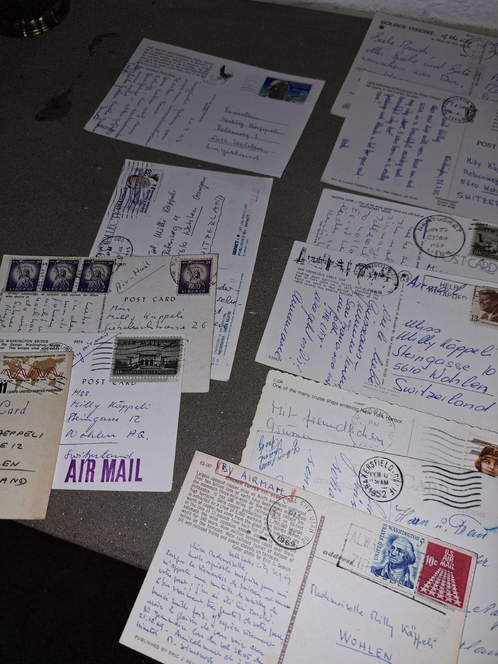 Ansichtskarten: postkarten Vintage USA – Gebraucht aus Kölliken von Upcycling-by-Mc-TAM 7