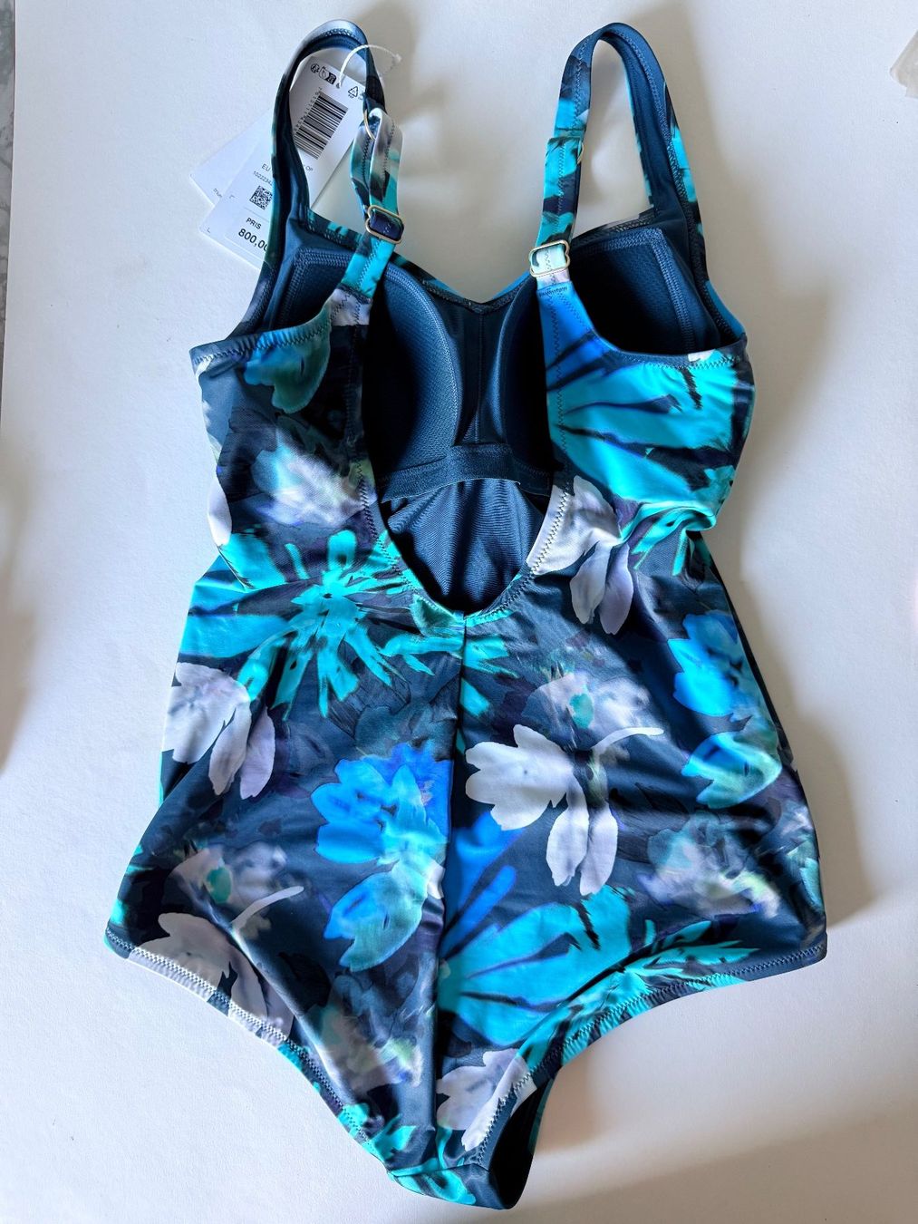 Triumph Costumi da bagno & Bikini: TRIUMPH, Badekleid SUMMER FLEUR, Grösse 38B, Farbe Blau – Nuovo e nell'imballaggio originale da Rudolfstetten venduto da gst_g7xl 4