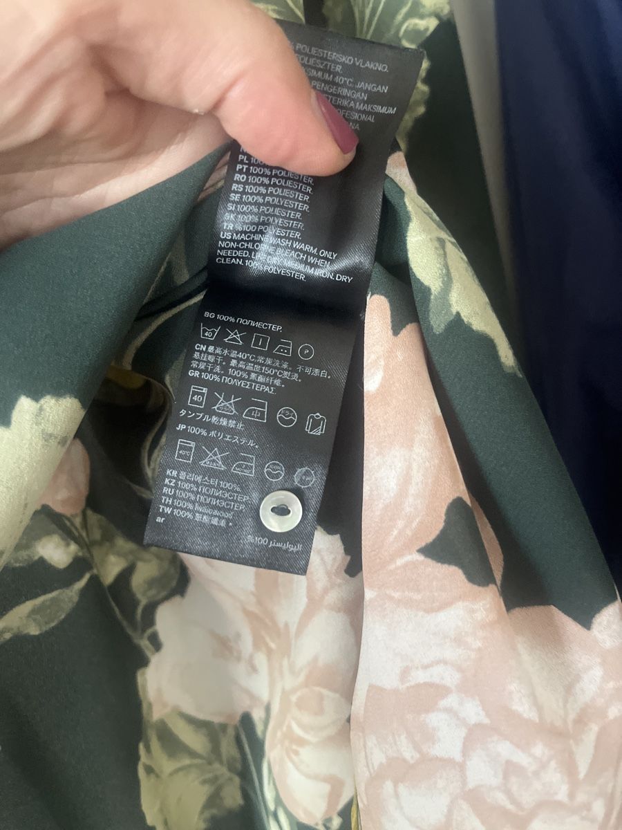H&M Camicette: H&M Conscious / Floral Blouse Size 38. – Usato da Zürich venduto da kleinesgrau 3