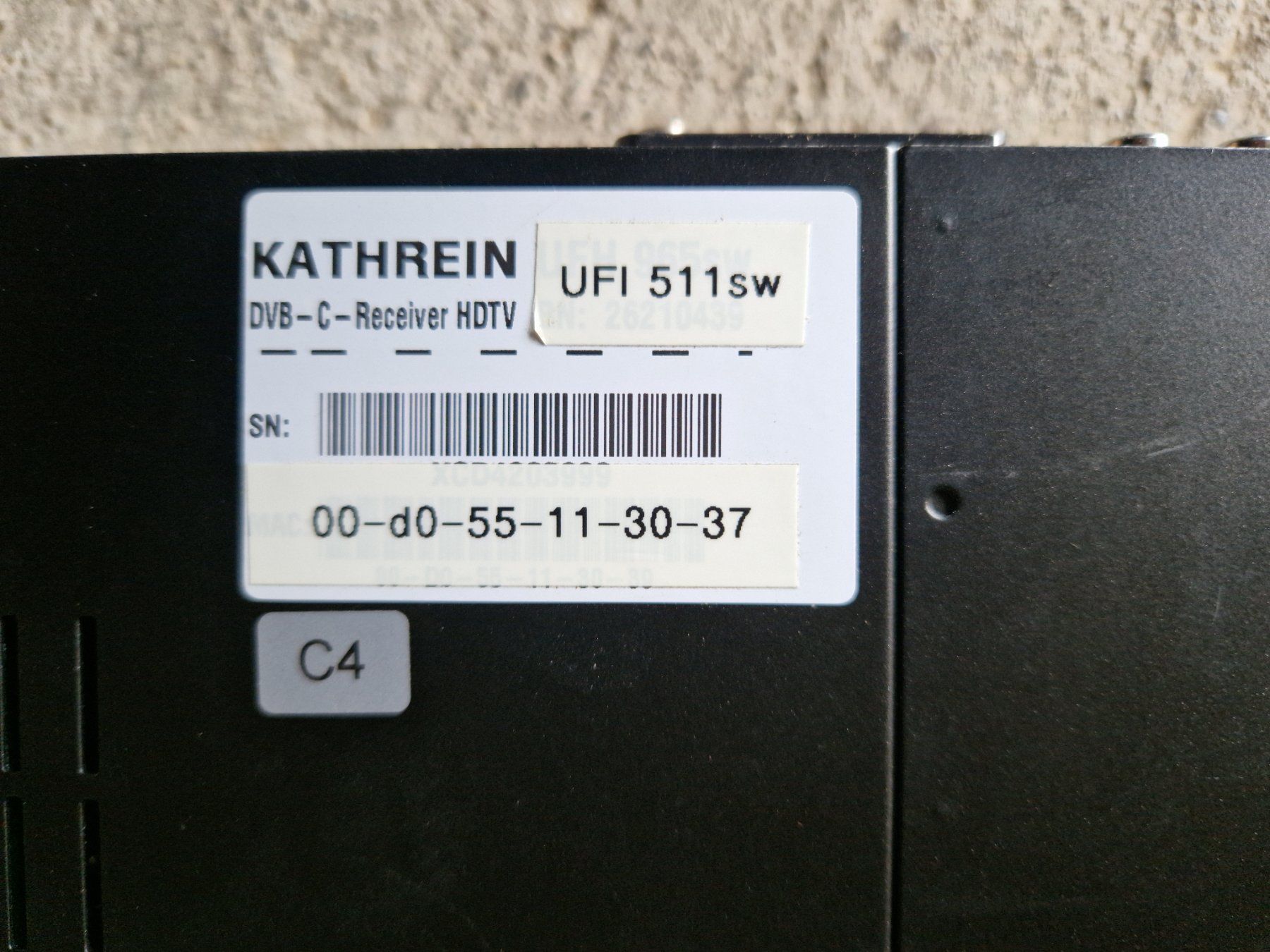 Kathrein Ricevitori: Katharin Set-Top-Box Sat Reseiver digital – Usato da Weinfelden venduto da seetern 6