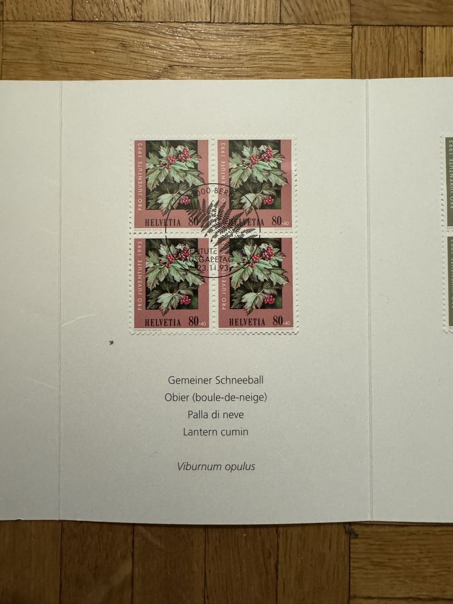 Tutti i francobolli: Timbres spéciaux suisses - Collection 1993 – Nuovo (secondo la descrizione) da Lausanne venduto da Dri_Shop 3