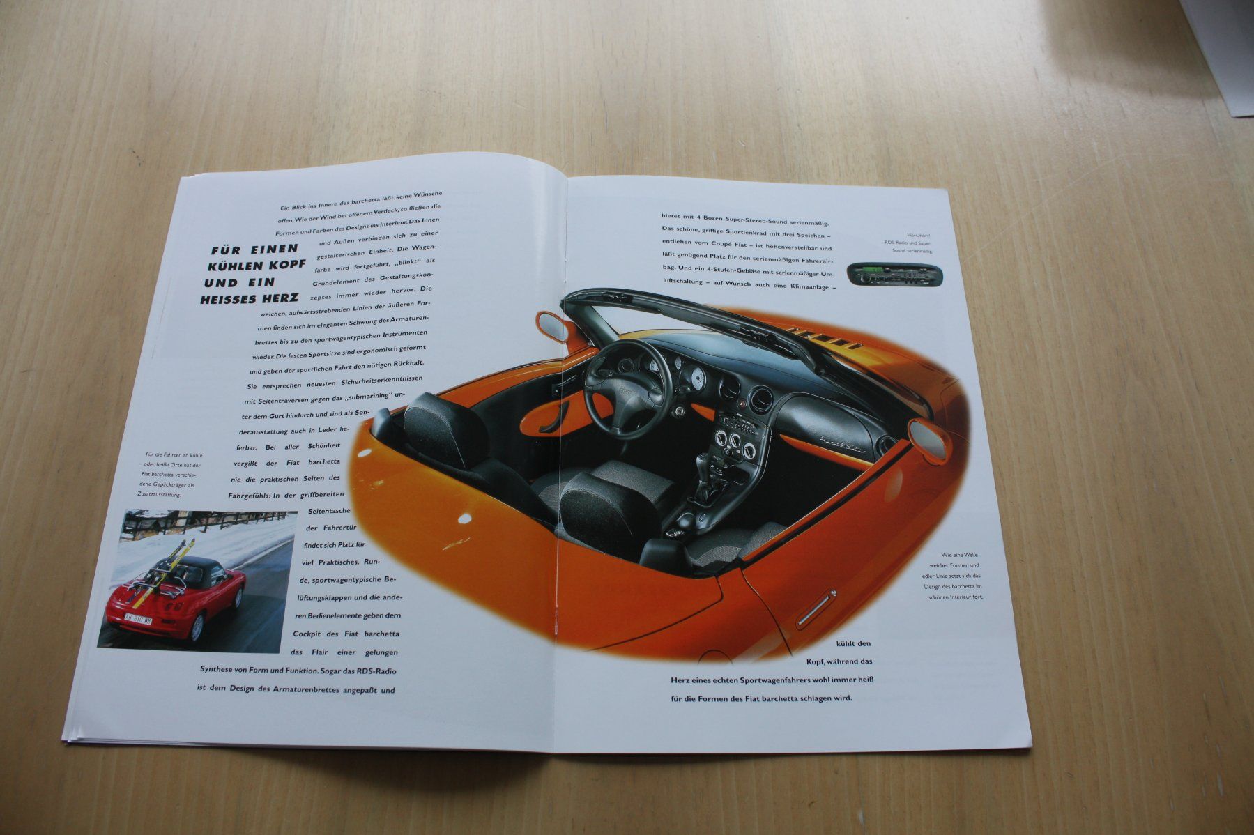 Fiat Documenti: Fiat Barchetta Prospekt 5/1999 – Usato da Wikon venduto da erwin400 4