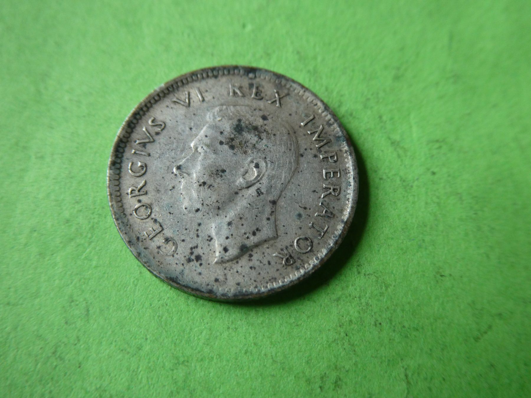 Tutti le monete: Südafrika 1942, 6 Pence - Silber – Usato da Hinterforst venduto da Rohusri 1