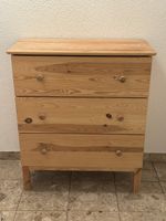 Kommode aus Holz mit 3 Schubladen