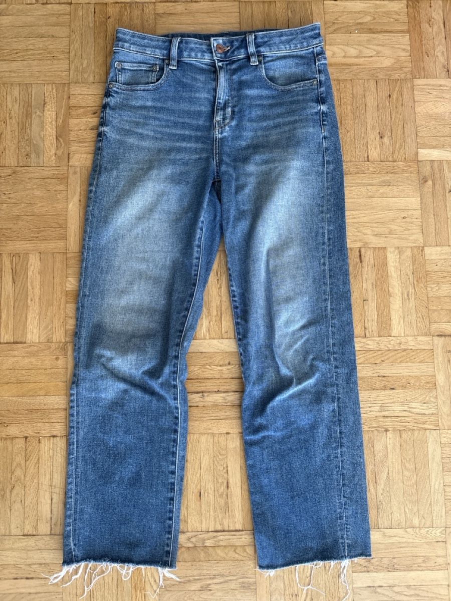 American Eagle Jeans: American Eagle Jeans blau Grösse 8 Regular gebraucht – Neu (gemäss Beschreibung) aus Flims Dorf von chauy