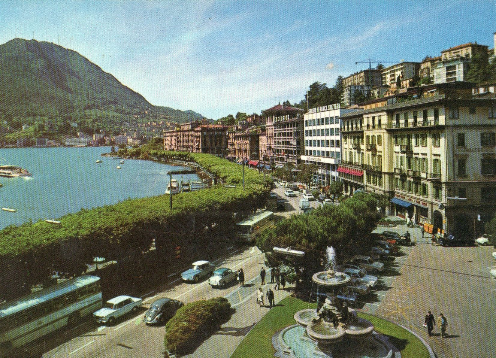 Ansichtskarten: Lugano -S.Salvatore – Gebraucht aus Melano von pisonsdro