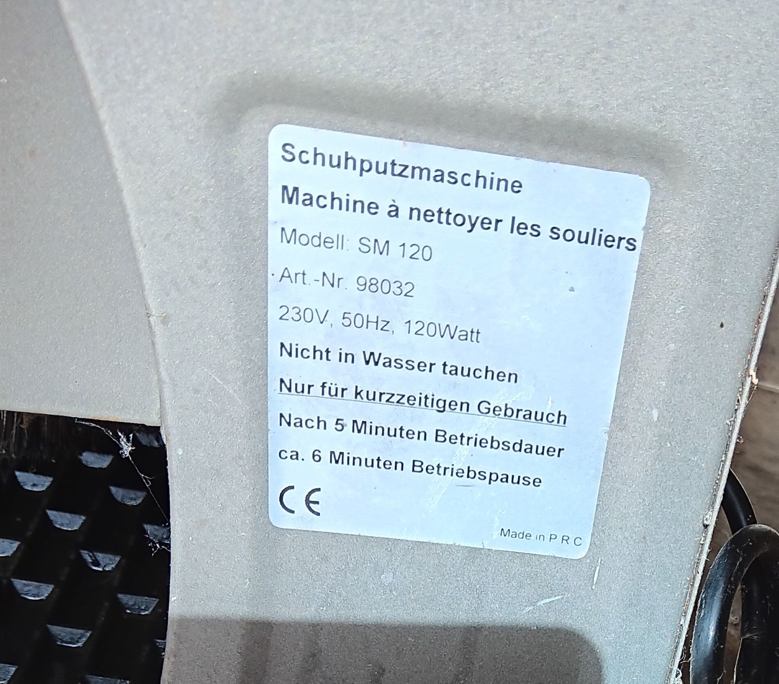 Tutte le macchine: Schuhputzmaschiene – Usato da Rodels venduto da sol_pq169 2