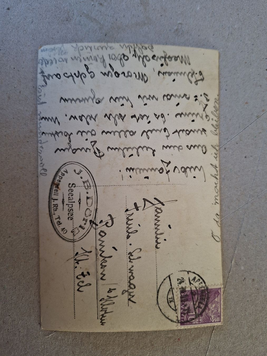 Cartoline postali: Lot: 5x historische Schweizer Ansichtskarten gelaufen – Usato da Rorschacherberg venduto da RelictByJones 7