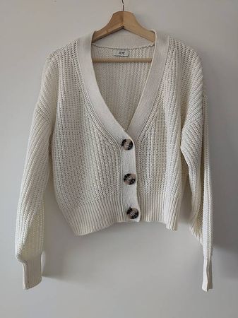 JDY Knit cardigan cream S
