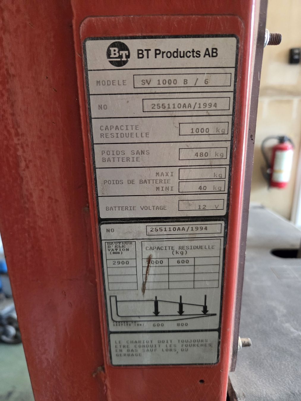 Gabelstapler & Hubwagen: Chariot  – Gebraucht aus Biel/Bienne von oma_jbh5 8