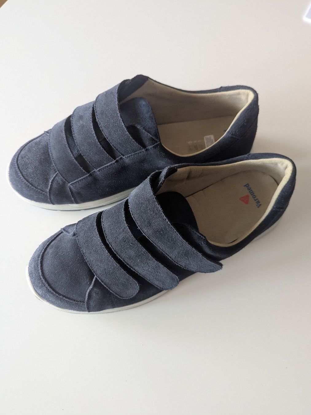 Scarpe da uomo: Herrenschuh mit Klettverschluss, weit – Nuovo (secondo la descrizione) da Oberwil BL venduto da Leidi63