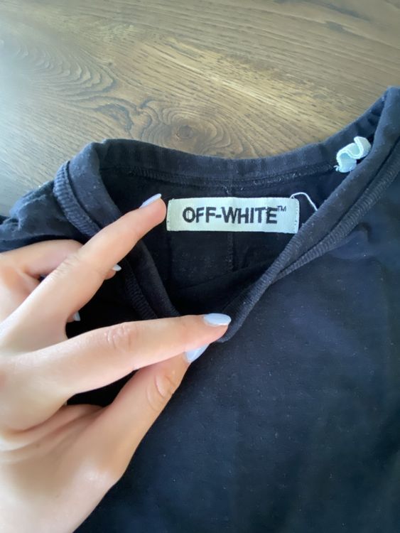 OFF-white T-shirt black 3