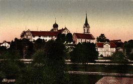 Bürglen. Schloss und Kirche